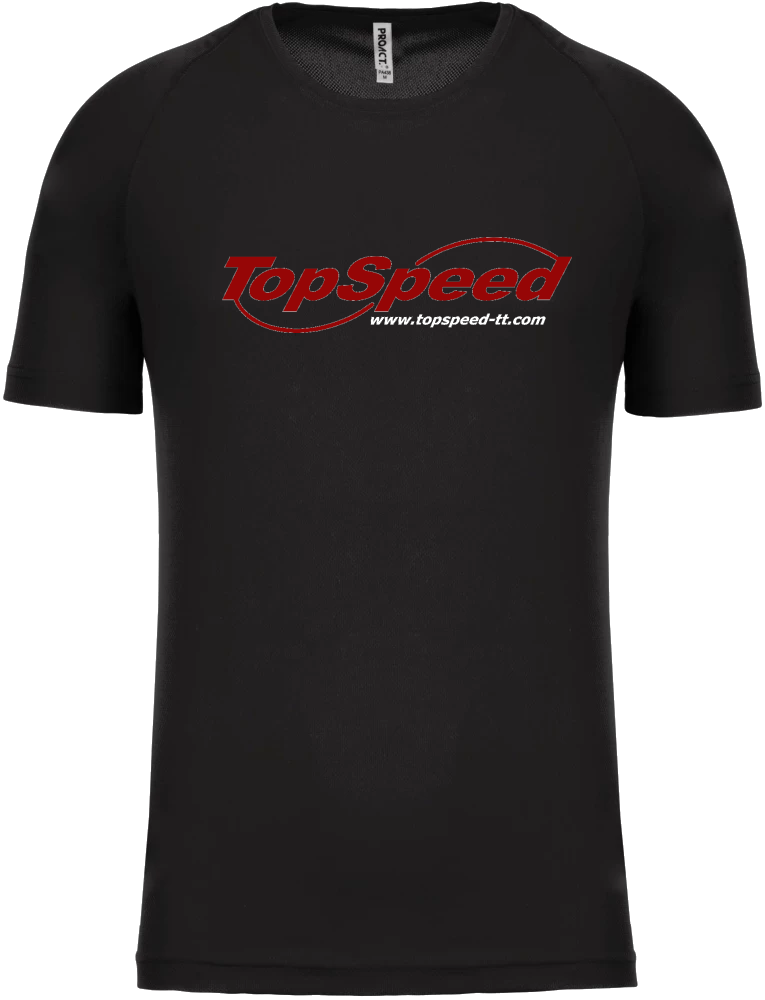 TopSpeed T-Shirt Training schwarz