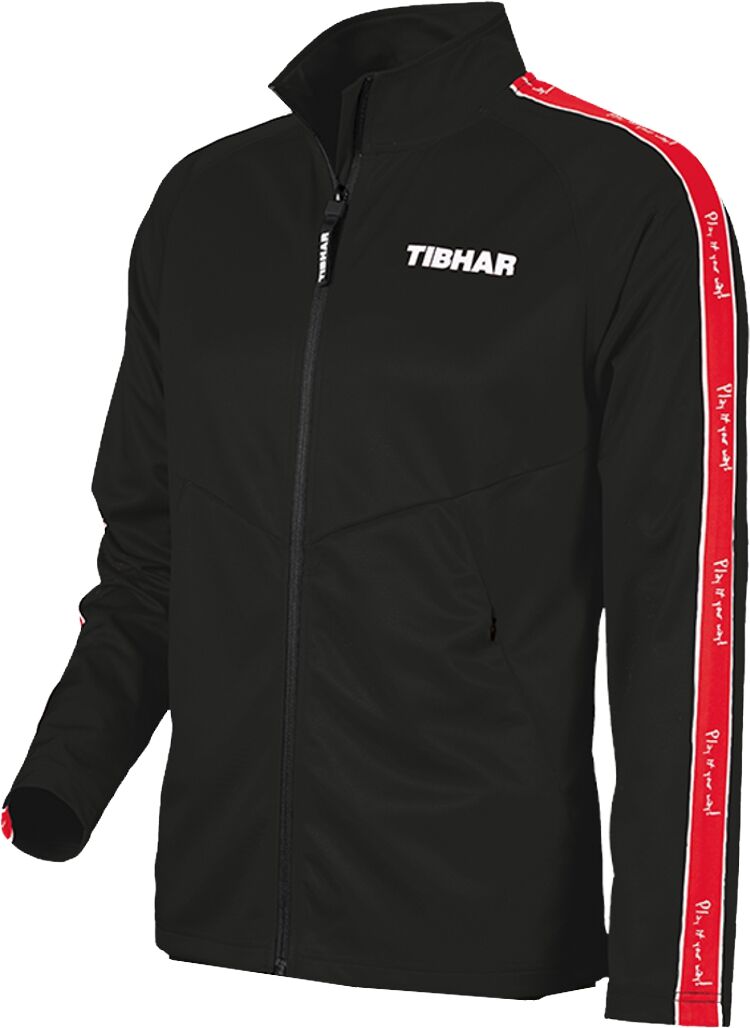Primus_Anzugjacke_schwarz Tibhar Anzugjacke Primus schwarz/rot