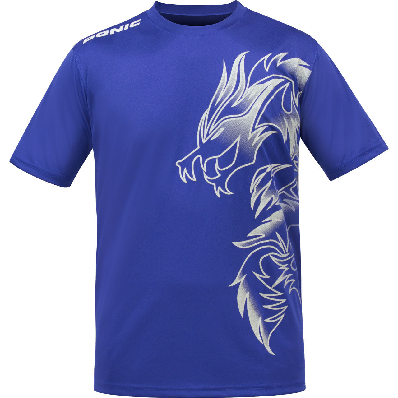 Donic T-Shirt Dragon royalblau