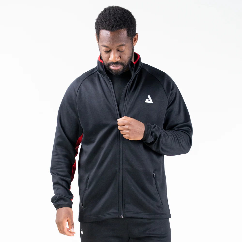 Joola Anzugjacke Team 26 schwarz/rot