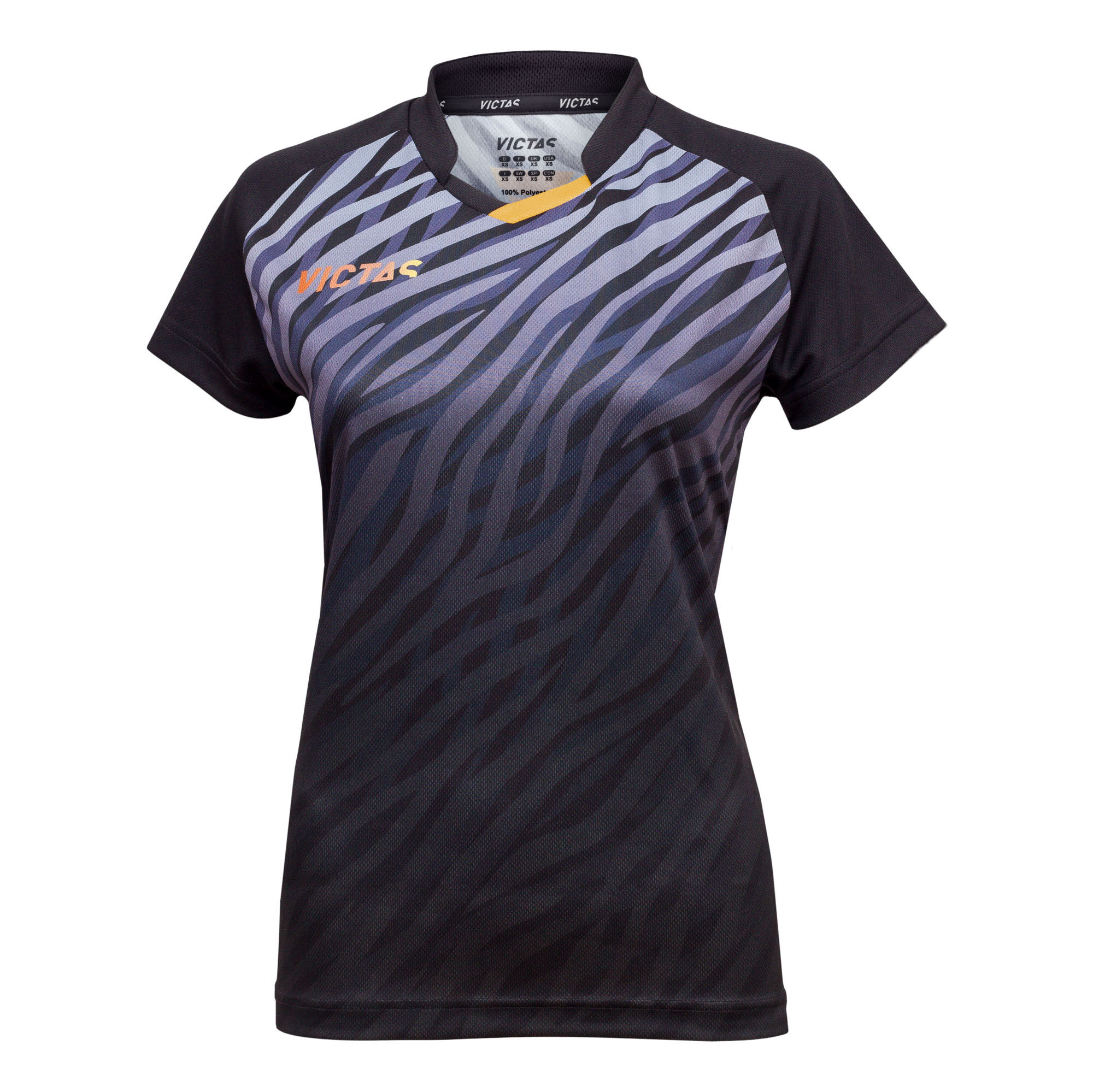 Victas V-Ladyshirt 233 schwarz Victas V-Ladyshirt 233 schwarz