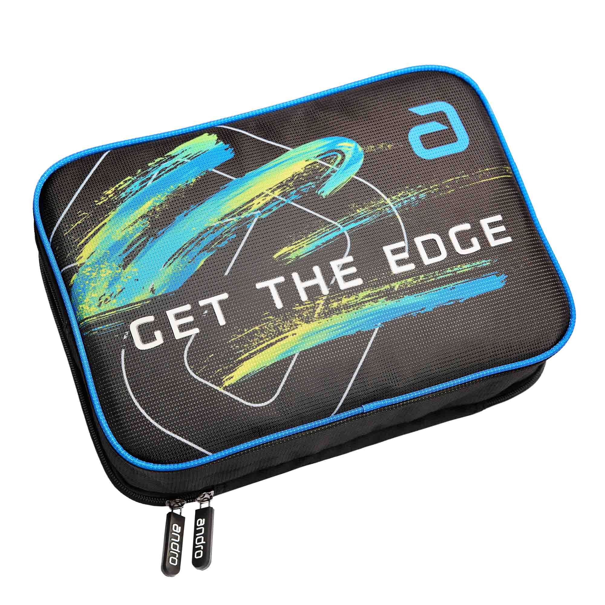 andro Doppelhülle Crory schwarz/blau andro Doppelhülle Crory schwarz/blau