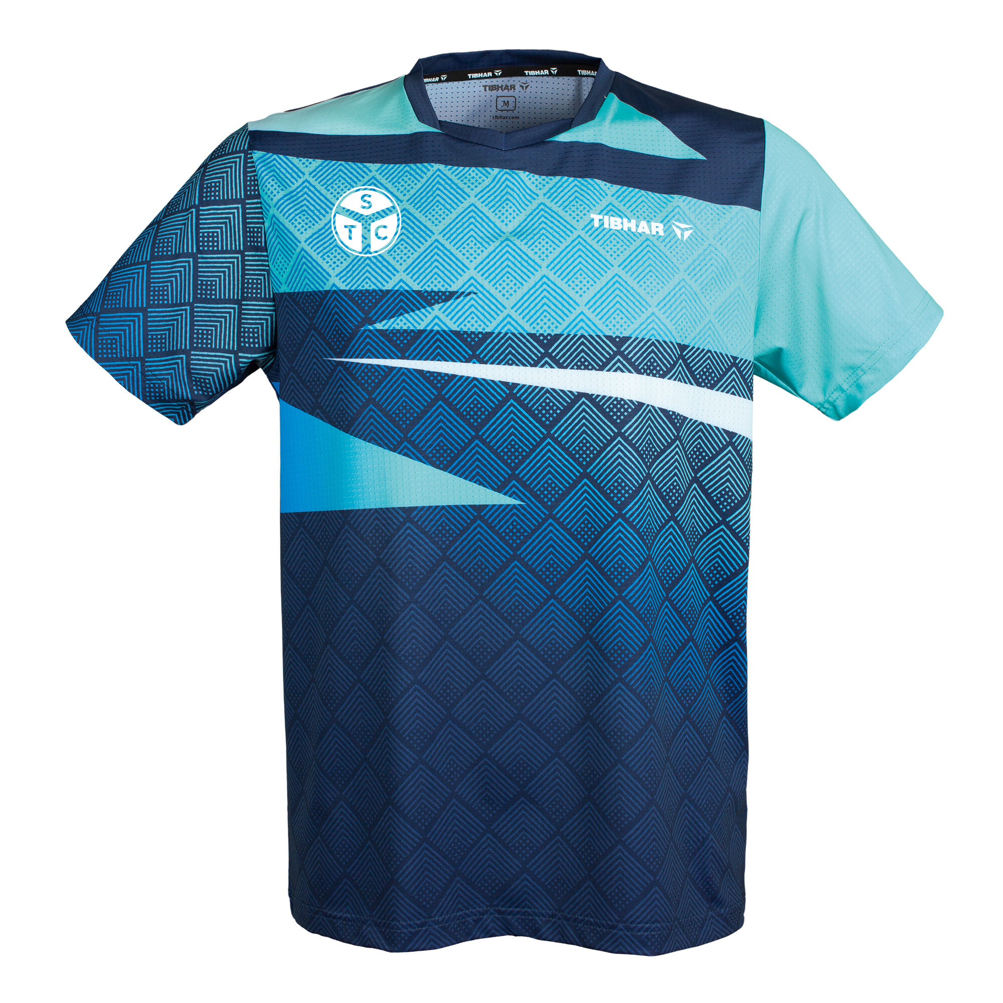 Tibhar TT-Shirt Corner marine/türkis STC-Edition