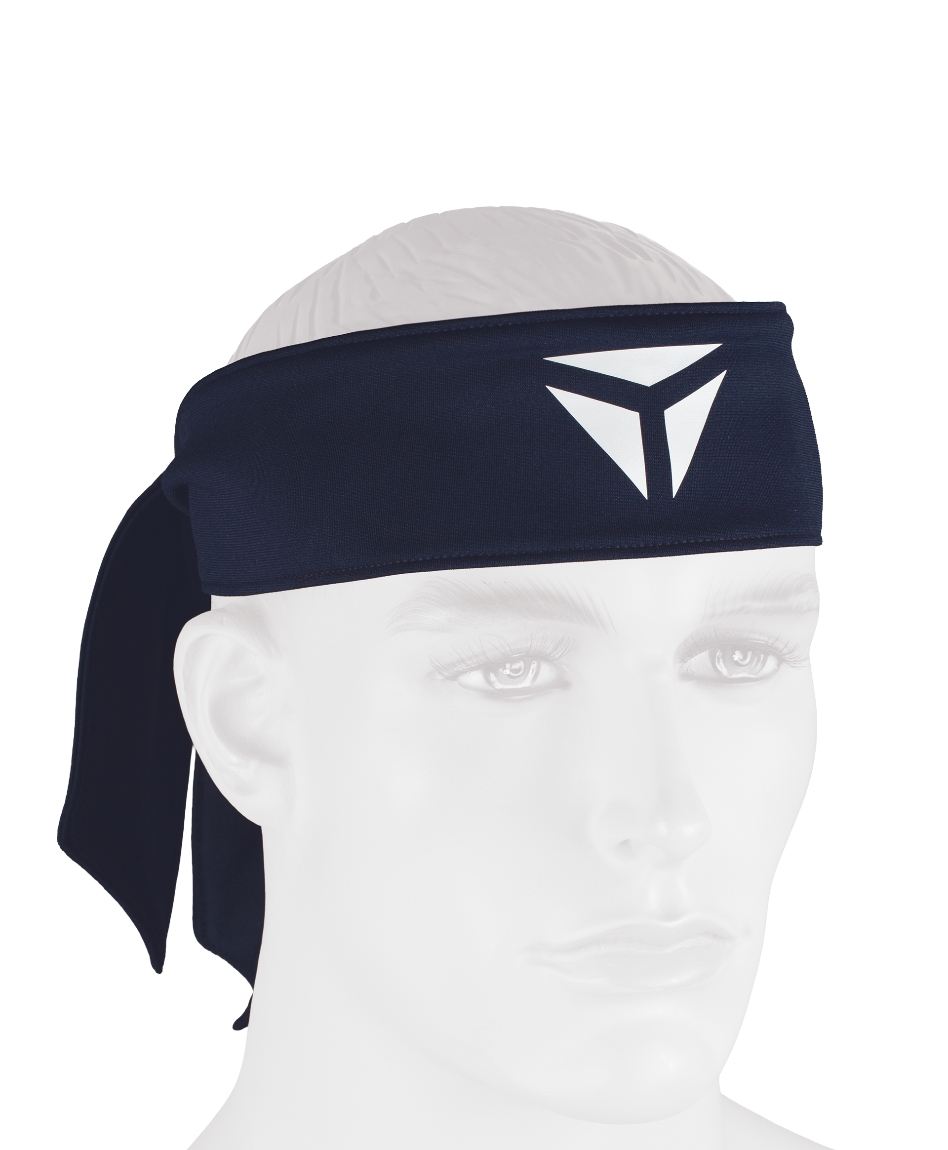 Tibhar Headband T-Logo blue