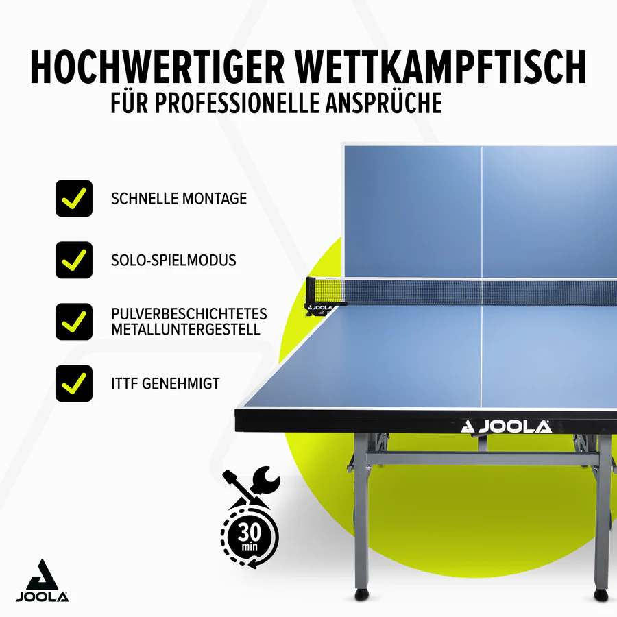 Joola Tisch World Cup 25-S indoor schwarz