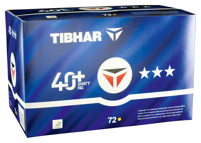 Tibhar Ball SYNTT NG 40+ *** ABS 72er Pack Tibhar Ball SYNTT NG 40+ *** ABS 72er Pack
