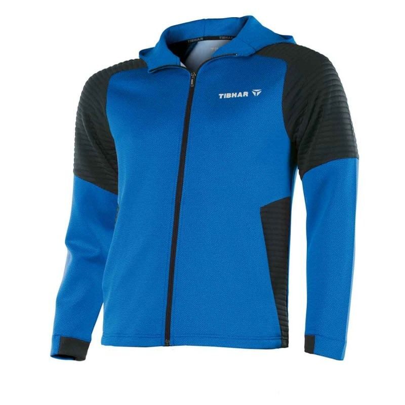 Tibhar Hoodie Pro blau/schwarz STC-Edition