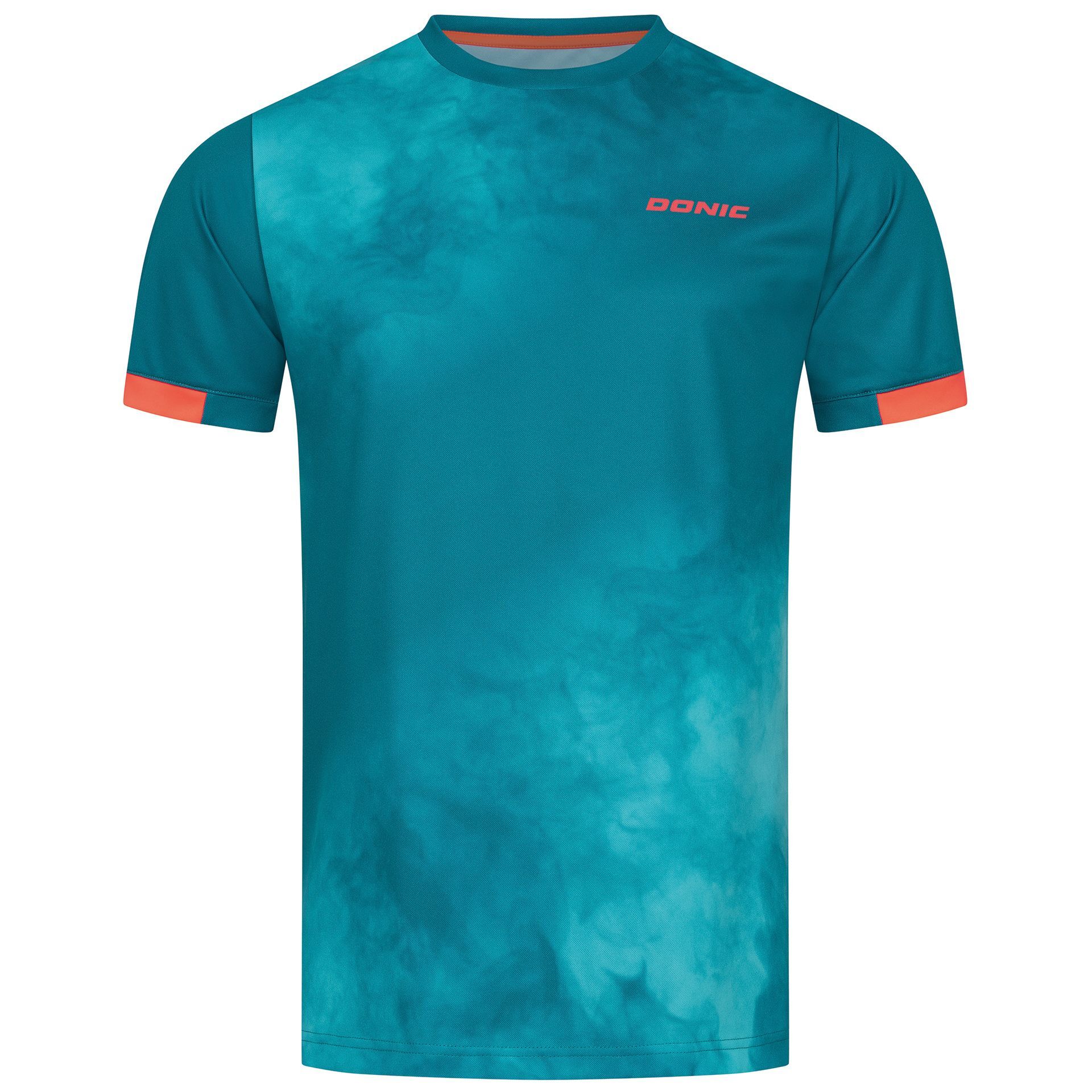 Donic T-Shirt Axion grün/hellblau/orange