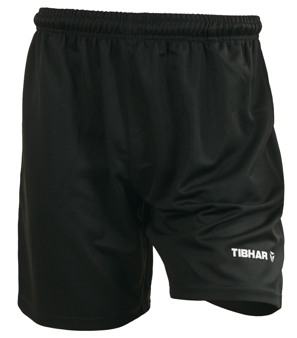 WORLD_Shorts_black Tibhar Short World/Mundo schwarz