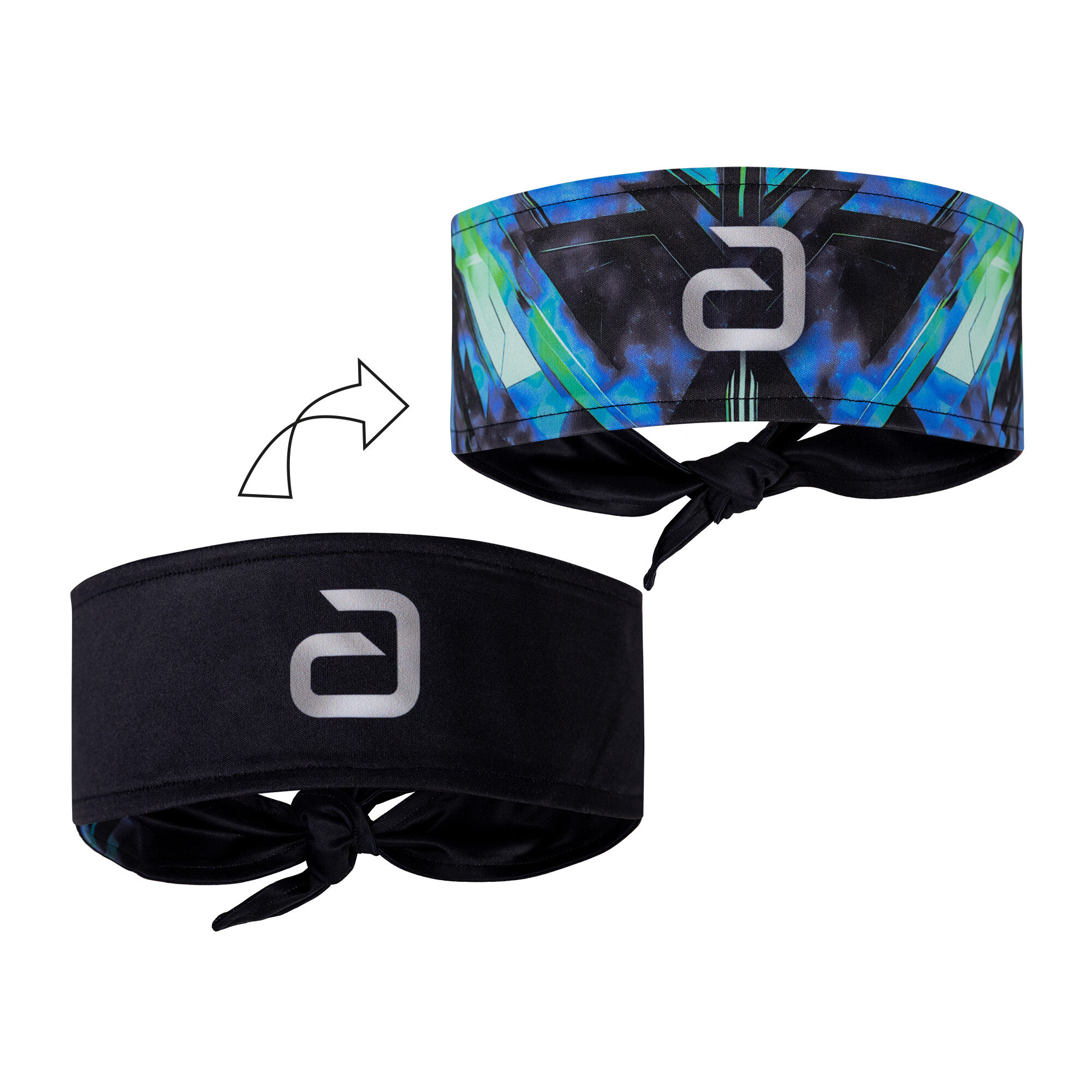 andro Headband Pro schwarz/blau