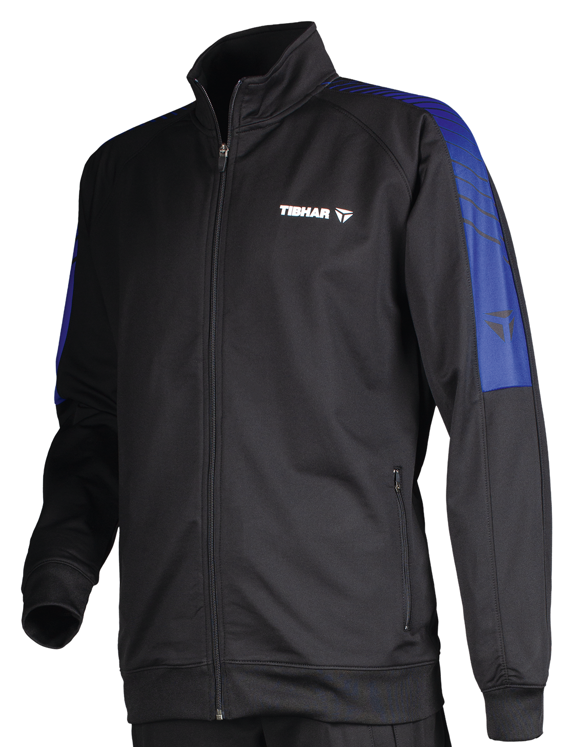 Tibhar Anzugjacke Domino schwarz/blau