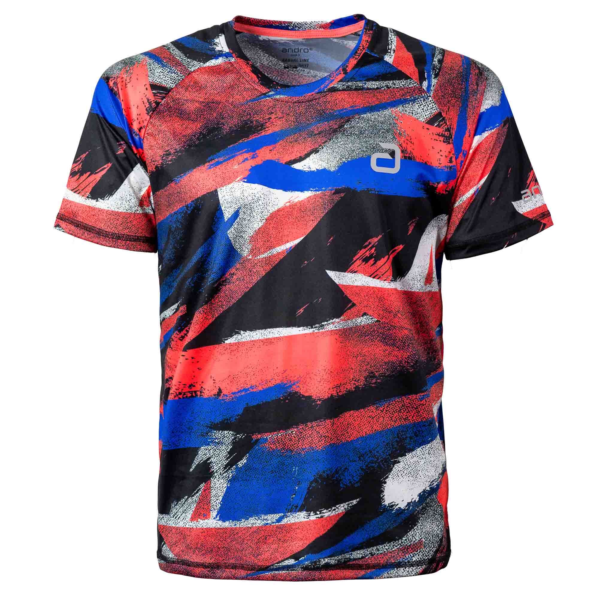 andro T-Shirt Likya rot/graffiti  andro T-Shirt Likya rot/graffiti