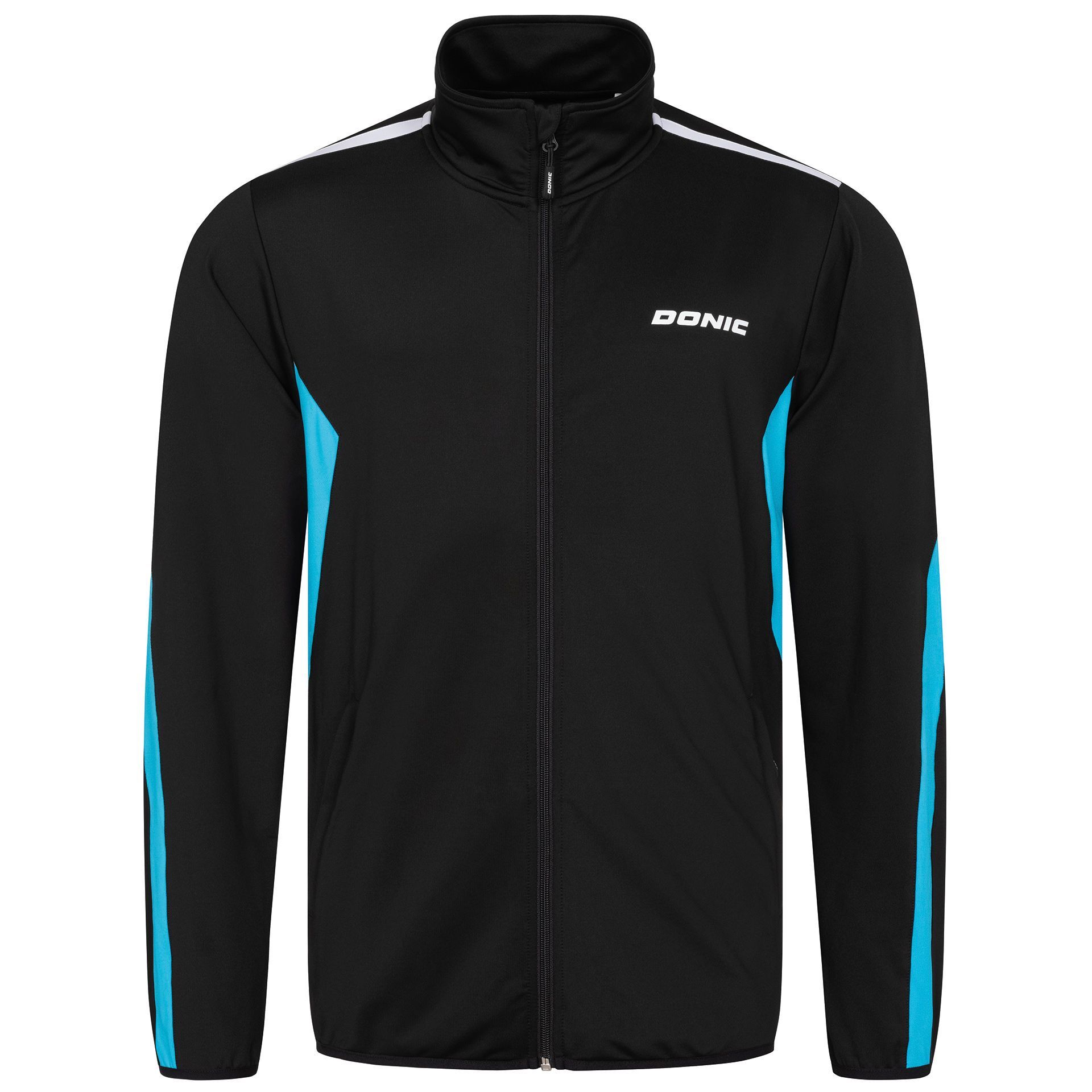 Donic Anzugjacke Averis schwarz/hellblau