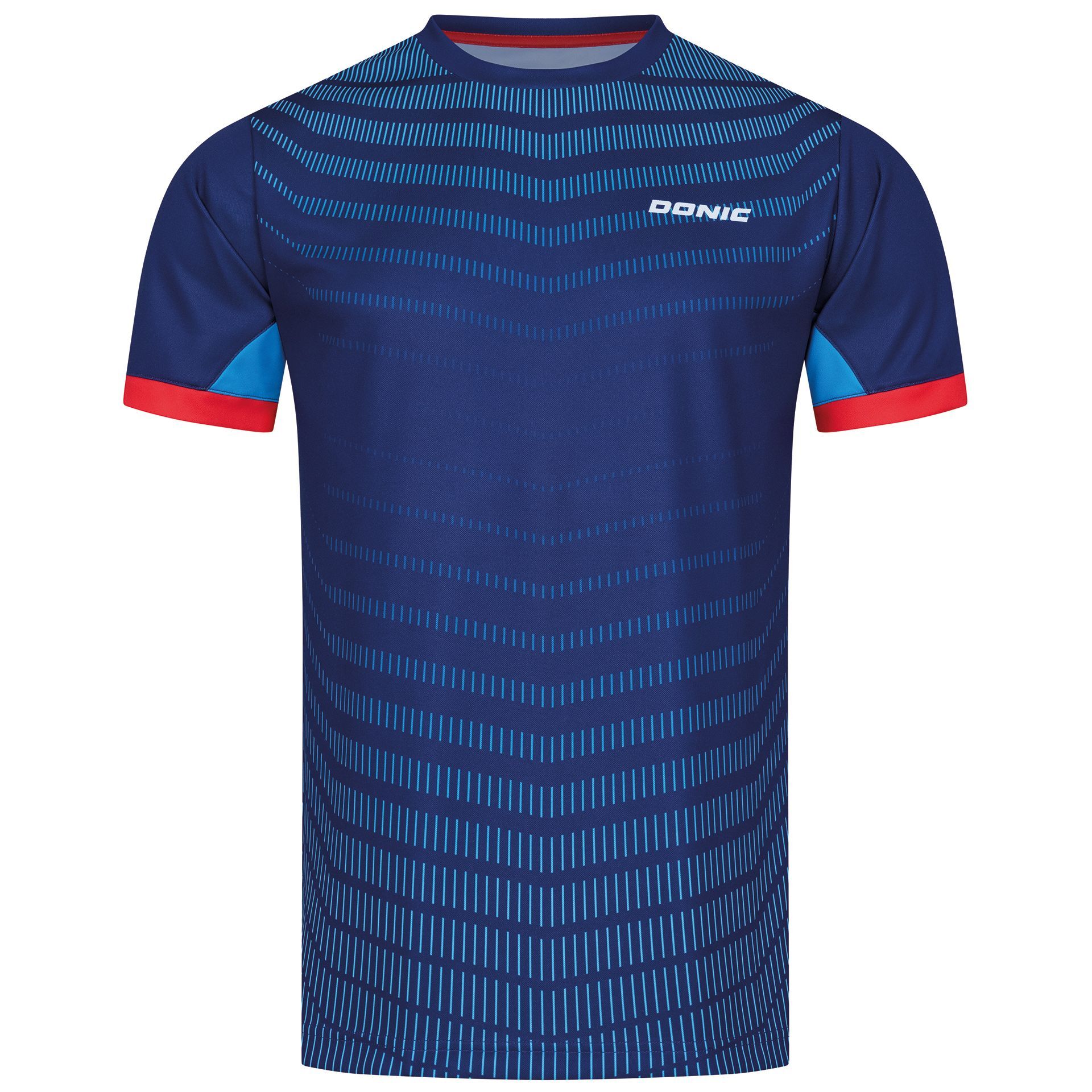 Donic T-Shirt Nexis marine/cyan/rot